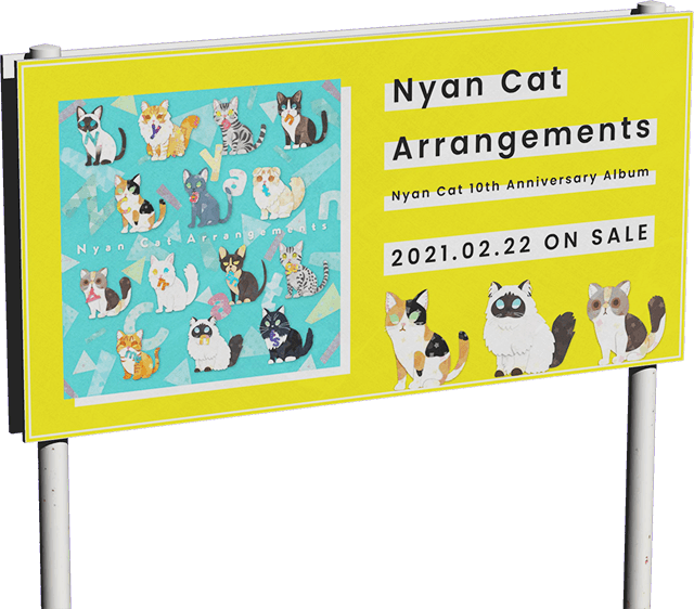 Nyan Cat Arrangements Ad
