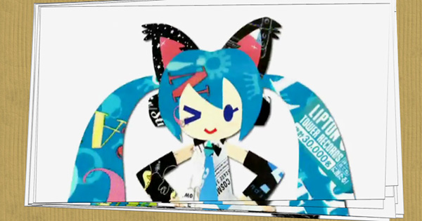RETAKE: 【紙ミク】ねこみみスイッチ【踊ってみた】